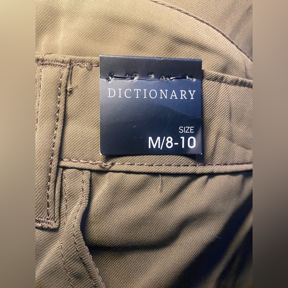 NWT Dictionary Women’s Five Pocket Style Boot Cut Pants in Brown - Picture 5 of 9